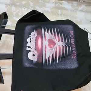 Heart Red Velvet Car Tote Bag